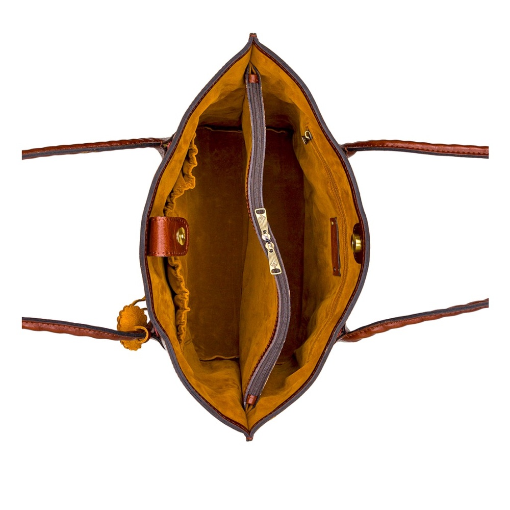 🔥NeW🔥 NWT The Leather Eastleigh Tote from Patricia Nash✨✨✨ - Picture 6 of 9